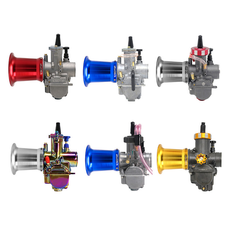 ZSDTRP Módosított motorkerékpár 50mm-es karburátoros légszűrő pohár Gyűjtőcsésze kürt szívópohár PE 28-hoz 30mm PWK 21 24 26mm
