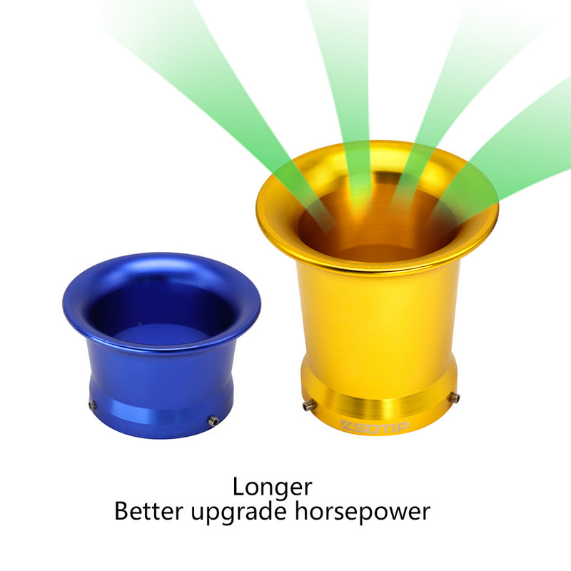 ZSDTRP Módosított motorkerékpár 50mm-es karburátoros légszűrő pohár Gyűjtőcsésze kürt szívópohár PE 28-hoz 30mm PWK 21 24 26mm