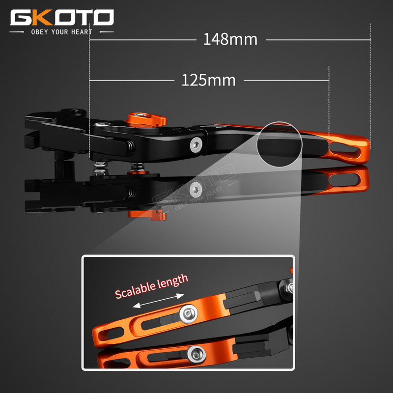 Za KTM 890 Adventure RS 790 890 ADV R 790Adventure 2019-2022 Motocikl CNC ručke ručke Podesiva ručica kočnice kvačila