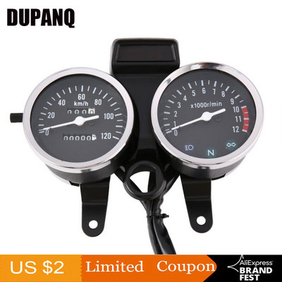 DUPANQ motociklo spidometro tachometras ABS plastikas, skirtas Suzuki GN125 GN 125 prietaisų rinkiniui