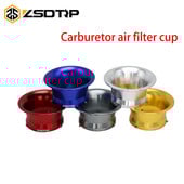 ZSDTRP 63mm pre KEIHI PWK 34 36 38 40 42mm upravený karburátorový vzduchový filter pre motocykel, veterný pohár, farebný pohár s klaksónom