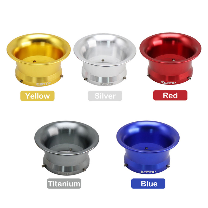 ZSDTRP 63mm pre KEIHI PWK 34 36 38 40 42mm upravený karburátorový vzduchový filter pre motocykel, veterný pohár, farebný pohár s klaksónom