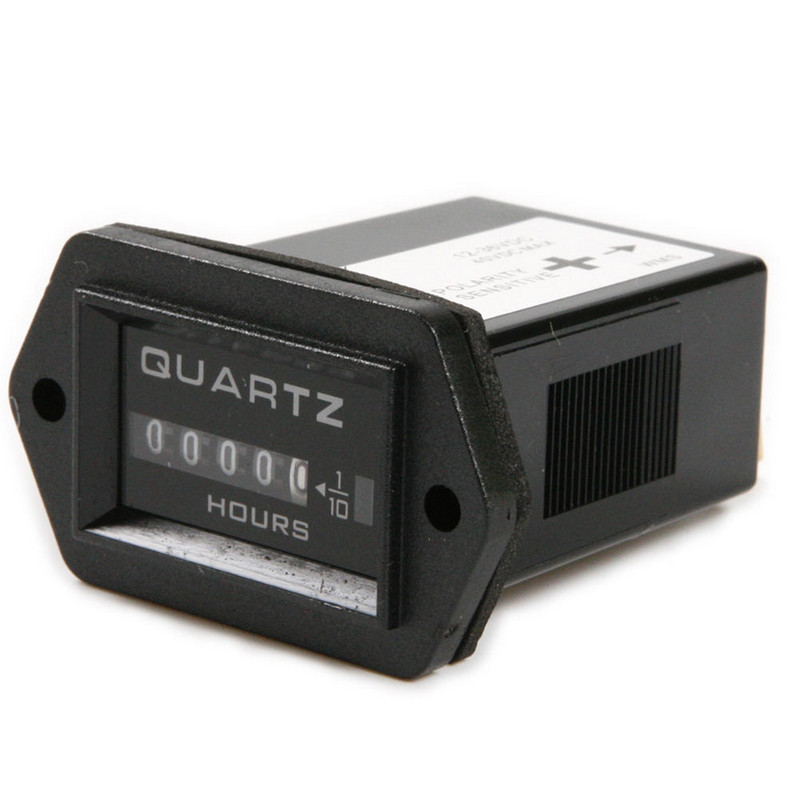 Digitálny merač hodín motora DC12-36V, časovač, elektrický merací prístroj pre auto, motocykel, námorný čln, záhradný vozík, traktor