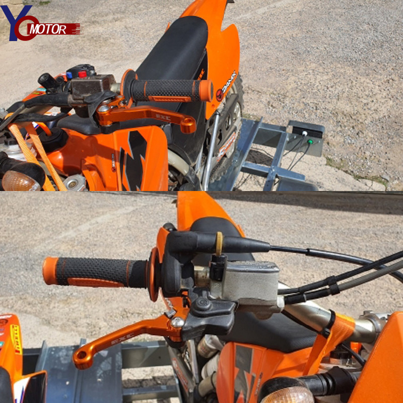Brzdové a spojkové páky pre motokrosové a terénne motocykle EXC 125 200 250 300 400 450 500 530 Exc 2011 2012 2014 2015 2016 2017 2018 2019 2020