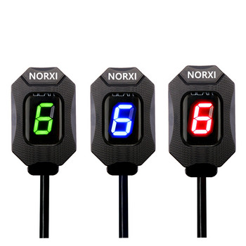Индикатор за предавка FFor Honda CB500X VFR 800 CB1000R CB400SF CBR650F CB650F Мотоциклет 1-6 нива Ecu Plug Mount Speed Gear Display