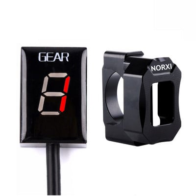 Ukazovateľ prevodového stupňa pre motocykel Honda CB500X VFR 800 CB1000R CB400SF CBR650F CB650F, 1-6 úroveň, montáž na konektor riadiacej jednotky motora