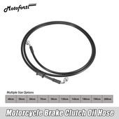 Motoforti Universal 40cm-200cm Motocicletă Frână Ambreiaj Furtun ulei Conductă Furtun împletit din oțel inoxidabil armat hidraulic