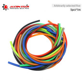 Alconstar 5 kom. Crijevo za motocikl 1M Cijev za gorivo Cijev za plinsko ulje Mekana najlonska cijev za moto motocikl Honda Suzuki Yamaha