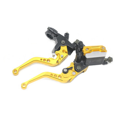 Alconstar-7/8" motocikl hidraulične kočnice + poluga rezervoara glavnog cilindra kvačila za Harley za Hondu Yamahu Kawasaki Suzuki