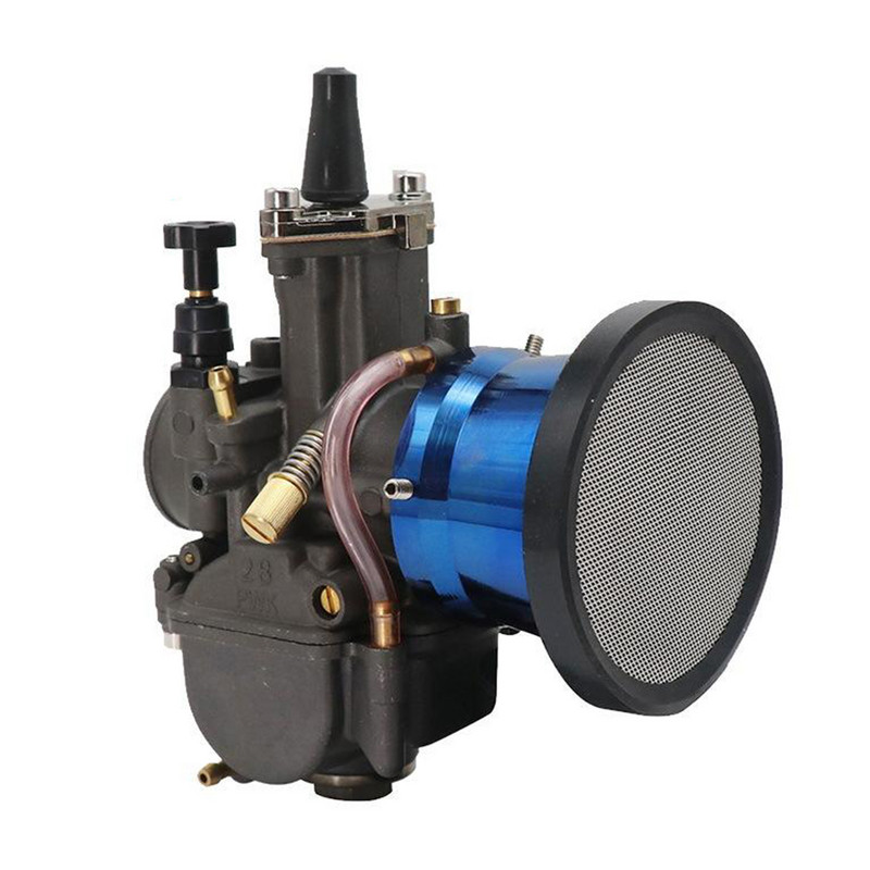 Univerzálny upravený vzduchový filter s veterným pohárom 50 mm pre karburátory PWK 21/24/26/28/30 mm