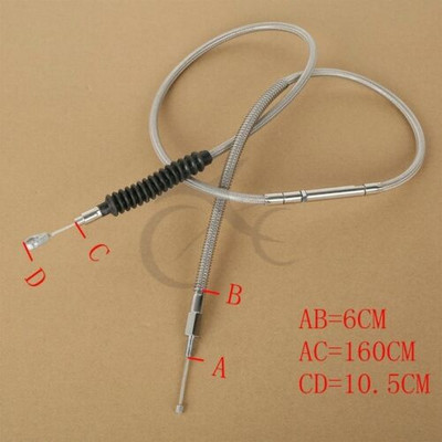 Motocikl 80cm-200cm kabel kvačila za Harley Touring Electra Street Road Glide Road King Sportster XL1200 Iron 883 FLHTC FXRC