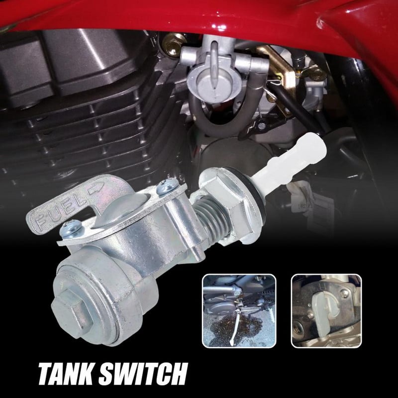 Spoľahlivý antikorózny kovový spínač palivového ventilu na palivovú nádrž pre Dirt Bike