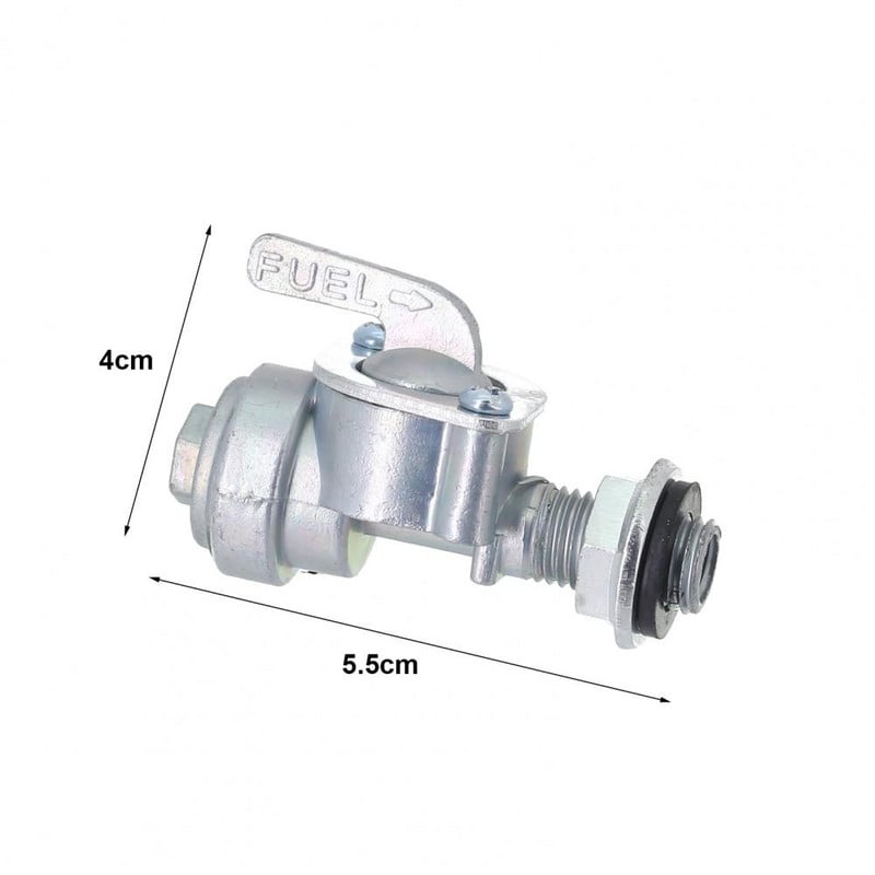 Spoľahlivý antikorózny kovový spínač palivového ventilu na palivovú nádrž pre Dirt Bike