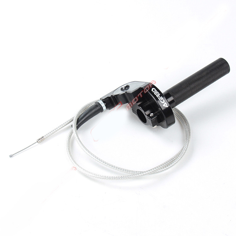 Diely pre terénne motocykle CQR T4, upravená CNC rukoväť plynu s veľkou torznou rukoväťou, dopĺňanie paliva