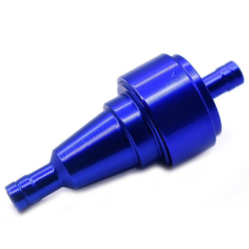 Univerzálny 6mm hliníkový čistič palivového filtra na benzín pre motocykle, olejové filtre na štvorkolky a boxy