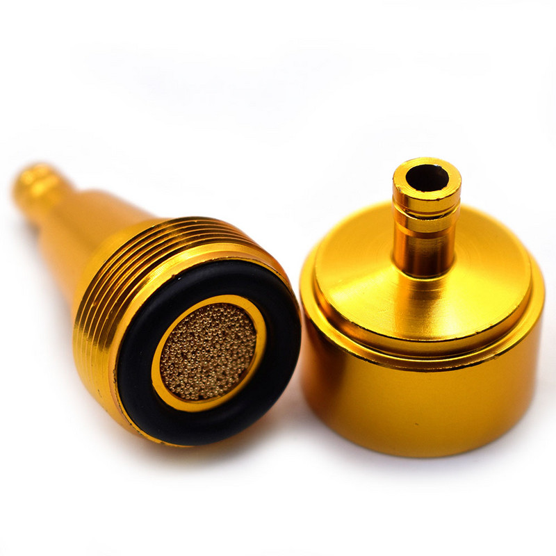 Univerzálny 6mm hliníkový čistič palivového filtra na benzín pre motocykle, olejové filtre na štvorkolky a boxy