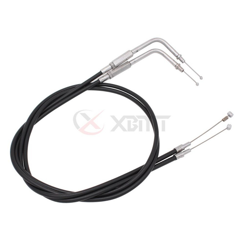 Mootorratta pikendatud gaasitross/siduri tross Harley Sportster Iron XL 883 1200 Dyna Softail Fat Boy Heritage Road King jaoks