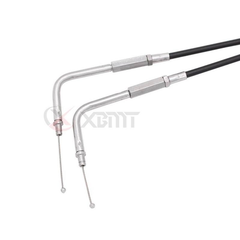 Mootorratta pikendatud gaasitross/siduri tross Harley Sportster Iron XL 883 1200 Dyna Softail Fat Boy Heritage Road King jaoks