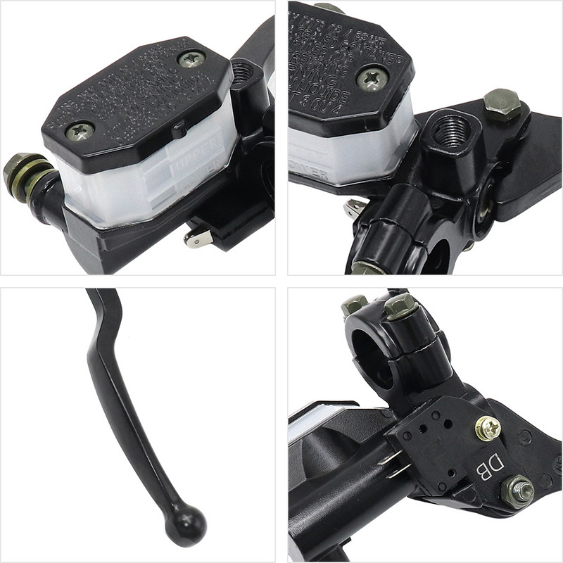 CVO se aplică la Suzuki DR200 GN250 GN125 GS125 DRZ GS RG 7/8 "22mm accesorii pârghiei de ambreiaj a cilindru principal de frână pentru motociclete