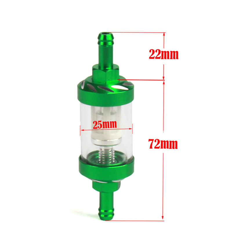 CNC aluminijska legura stakla Motocikli Plin Gorivo Benzin Filter ulja Moto dodaci za ATV Dirt Pit Bike Motocross