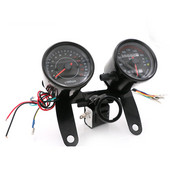1 set de odometru motocicletă vitezometru cu lumină de fundal LED moto instrument tahometru accesorii pentru motociclete panou indicator scuter