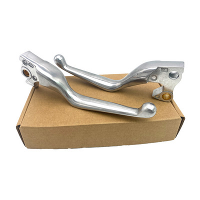 Par srebrnih/crnih ručica kočnice kvačila za Harley Sportster883 XL 883 N 1200 X48 2004 2005 2008 2010 2011 2012 2013 Custom Refit