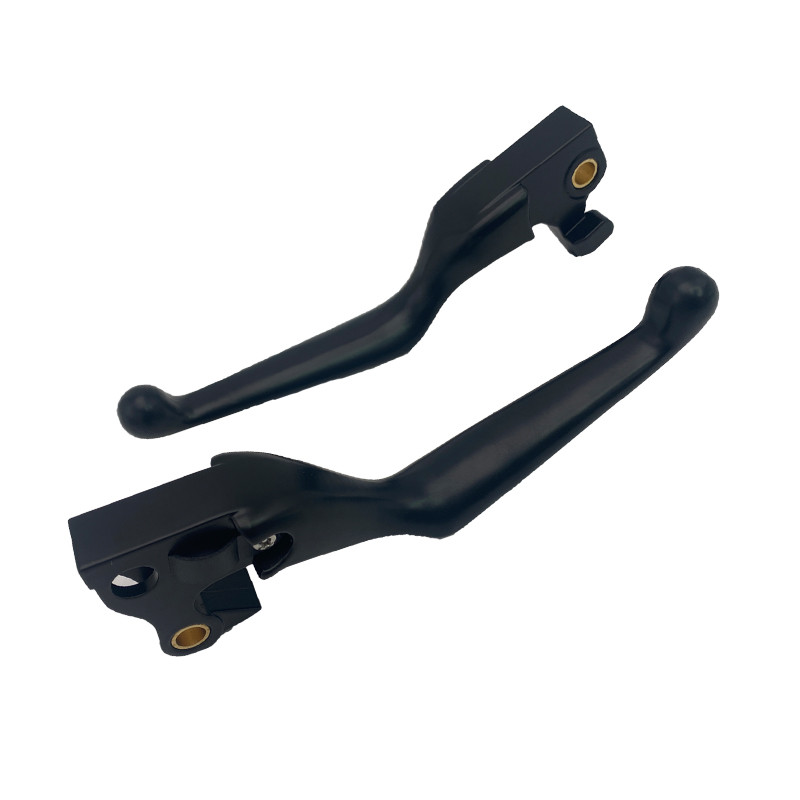 Par srebrnih/crnih ručica kočnice kvačila za Harley Sportster883 XL 883 N 1200 X48 2004 2005 2008 2010 2011 2012 2013 Custom Refit