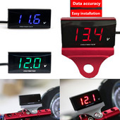 Mini voltmeter pre motocykle Honda PCX150 Er6n Z900 PCX NVX TMAX XMAX NMAX 125 250 300 400 530 DL650, príslušenstvo