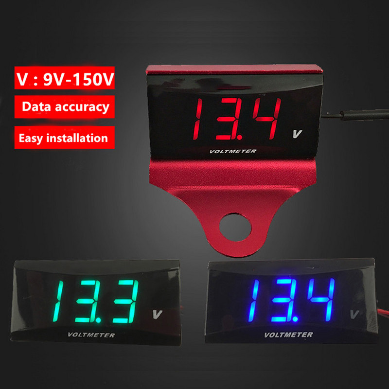 Mini voltmeter pre motocykle Honda PCX150 Er6n Z900 PCX NVX TMAX XMAX NMAX 125 250 300 400 530 DL650, príslušenstvo