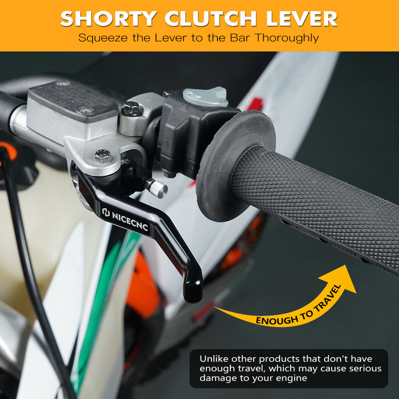 NiceCNC poluga kvačila za TM EN MX 125 250 300 250FI 450FI 2010-2022 144 300FI 530FI 2017-2022 KTM Husqvarna Sherco BETA Gas Gas