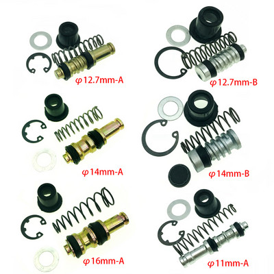 Piston Plunger Repair Kits Master Cylinder Piston Rigs Repair Accessories 11mm 12.7mm 14mm 16mm Motorcycle Clutch Brake Pump