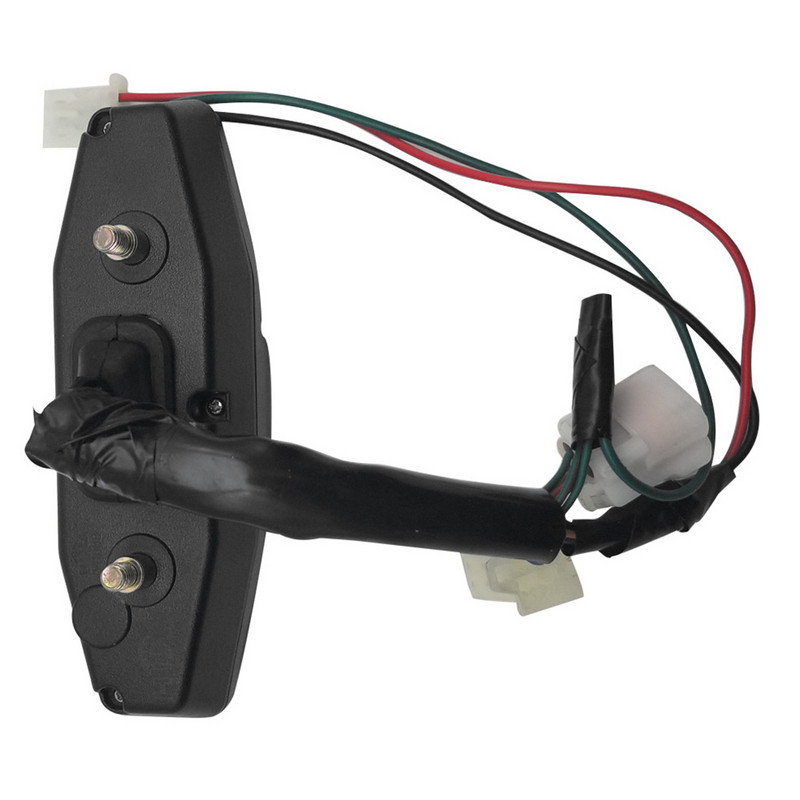 Vitezometru digital LCD pentru motocicletă 1200 RPM Contor de combustibil 12 V Afișaj comutare tensiune Odometru motocicletă pentru rusă KR200