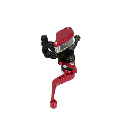 Alconstar- 7/8" CNC μοτοσυκλέτα διπλού υδραυλικού φρένου Συμπλέκτης Κύριος κύλινδρος μοχλός δεξαμενής Fit 50cc-300cc Sport Bike Street Bike