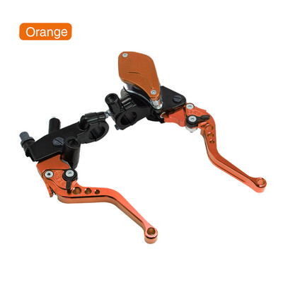 Alconstar- 7/8" CNC μοτοσυκλέτα διπλού υδραυλικού φρένου Συμπλέκτης Κύριος κύλινδρος μοχλός δεξαμενής Fit 50cc-300cc Sport Bike Street Bike