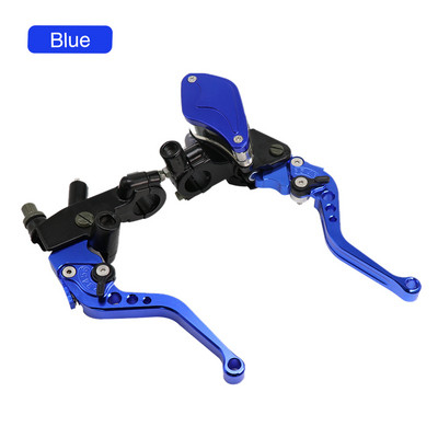 Alconstar- 7/8" CNC μοτοσυκλέτα διπλού υδραυλικού φρένου Συμπλέκτης Κύριος κύλινδρος μοχλός δεξαμενής Fit 50cc-300cc Sport Bike Street Bike