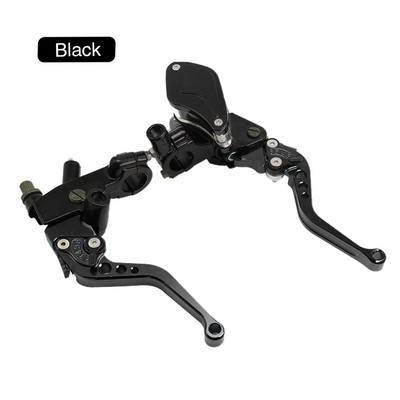 Alconstar- 7/8" CNC μοτοσυκλέτα διπλού υδραυλικού φρένου Συμπλέκτης Κύριος κύλινδρος μοχλός δεξαμενής Fit 50cc-300cc Sport Bike Street Bike