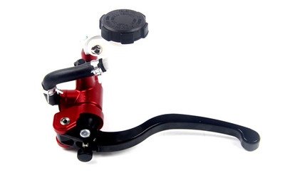 Universālā motocikla bremžu sajūga sūkņa svira Caurules interfeiss Radiālais 17,5 mm galvenais cilindrs 22 mm Vespa hyosung sherco honda