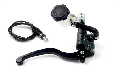 Universālā motocikla bremžu sajūga sūkņa svira Caurules interfeiss Radiālais 17,5 mm galvenais cilindrs 22 mm Vespa hyosung sherco honda