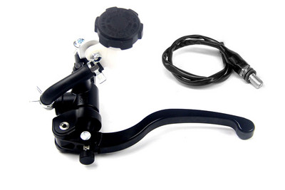 Universālā motocikla bremžu sajūga sūkņa svira Caurules interfeiss Radiālais 17,5 mm galvenais cilindrs 22 mm Vespa hyosung sherco honda
