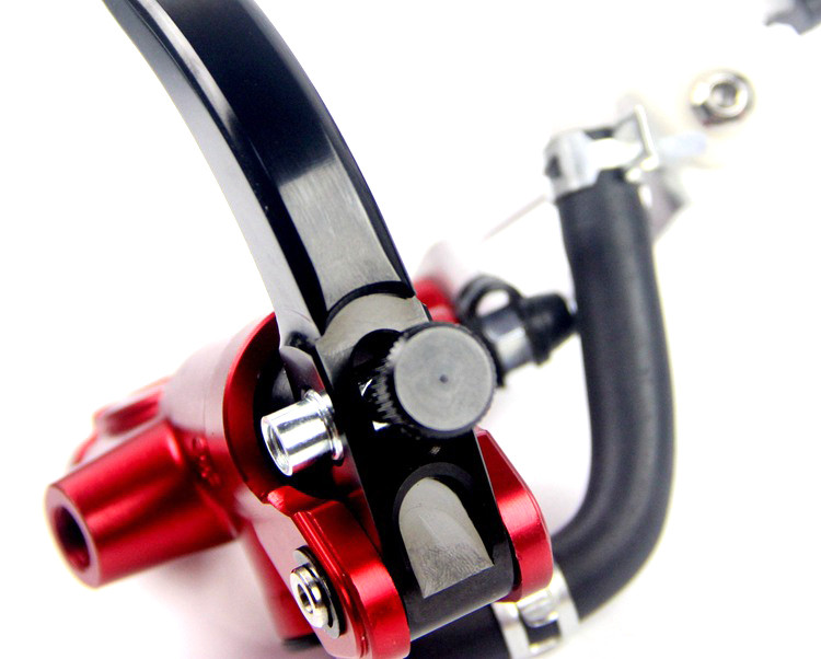 Universalus motociklo stabdžių sankabos siurblio svirtis Vamzdžių sąsaja radialinė 17,5 mm pagrindinis cilindras 22 mm, skirtas vespa hyosung sherco honda