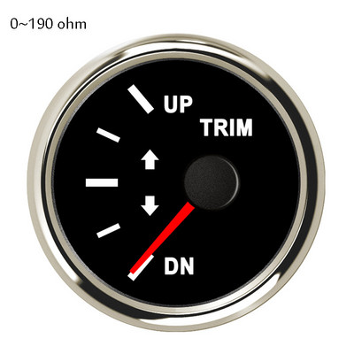Horúci výpredaj 0-190ohm 2' 52mm UP-DN hladinomer pre námorné lode 2 palce 9-32V ľavý pravý trimmer motocyklové autopríslušenstvo
