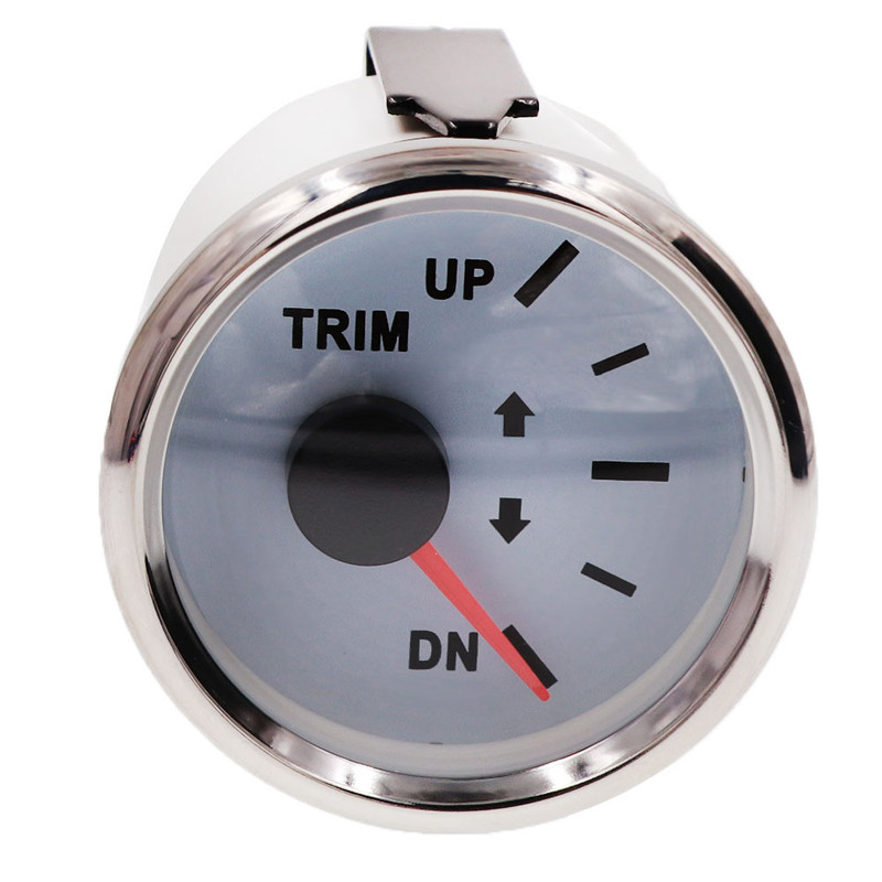 Horúci výpredaj 0-190ohm 2' 52mm UP-DN hladinomer pre námorné lode 2 palce 9-32V ľavý pravý trimmer motocyklové autopríslušenstvo