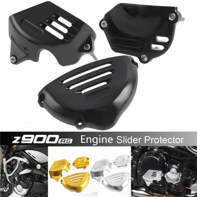 Pre Kawasaki Z900RS 2018-2022 2021 20 Ochranný kryt motora motocykla, reťazové koleso, puzdro statora, kryt rámu, posuvník, nárazník