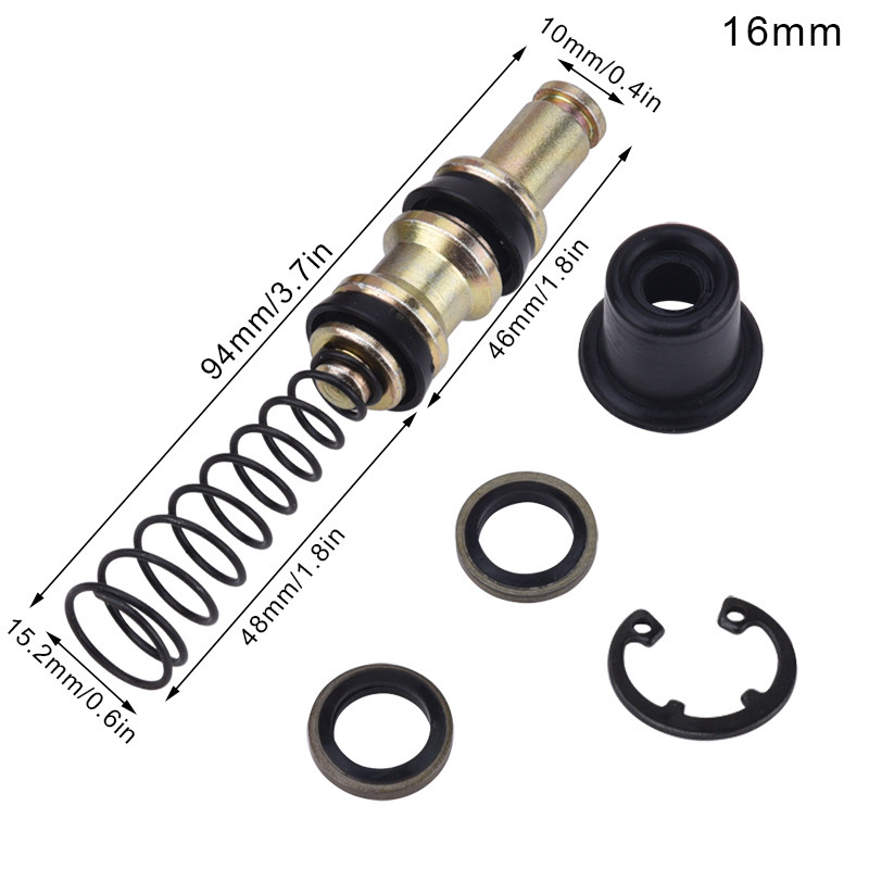 SPEEDWOW motociklo sankabos stabdžių siurblio stūmoklio stūmoklio remonto rinkinys 11/12.7/ 14/16 mm pagrindinio cilindro stūmoklio platformų remonto priedai