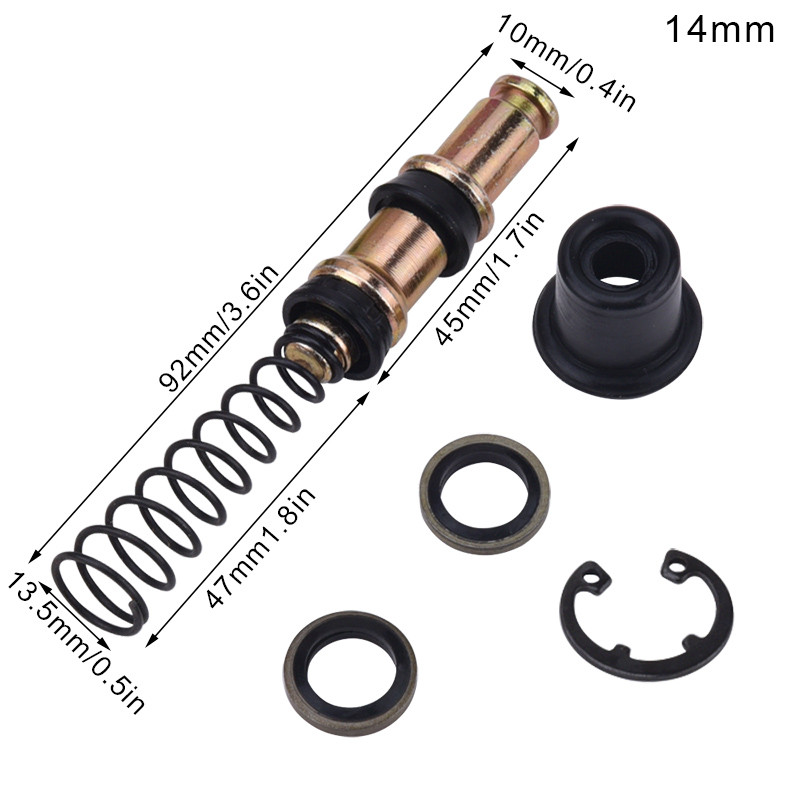SPEEDWOW motociklo sankabos stabdžių siurblio stūmoklio stūmoklio remonto rinkinys 11/12.7/ 14/16 mm pagrindinio cilindro stūmoklio platformų remonto priedai