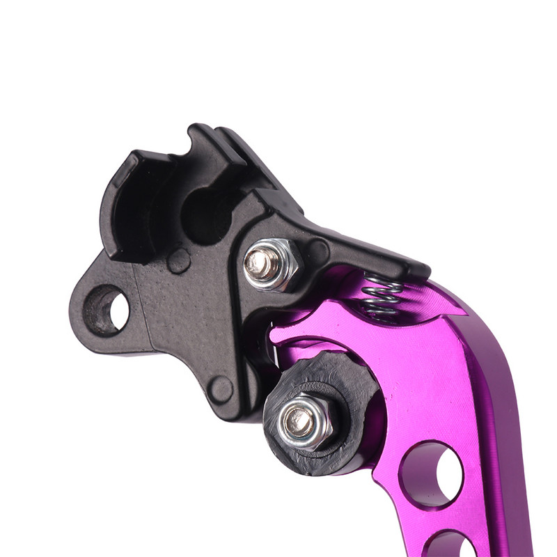 2vnt aukštos kokybės lydinio motociklo stabdžių rankena Spalvinga CNC motociklo sankabos stabdžių svirties rankena, tinkama variklio modifikavimui