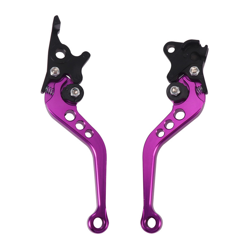 2vnt aukštos kokybės lydinio motociklo stabdžių rankena Spalvinga CNC motociklo sankabos stabdžių svirties rankena, tinkama variklio modifikavimui