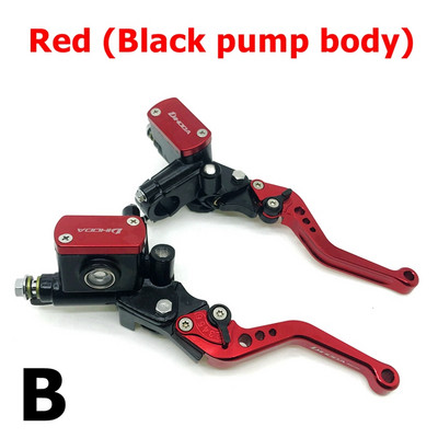 DIHODA Multicolor 1 paar Universaalne mootorratta peasilindri kangi piduri hüdrauliline siduripump honda Yamaha Kawasaki Suzuki jaoks