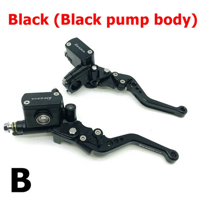 DIHODA Multicolor 1 paar Universaalne mootorratta peasilindri kangi piduri hüdrauliline siduripump honda Yamaha Kawasaki Suzuki jaoks