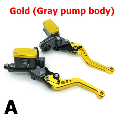 DIHODA Multicolor 1 paar Universaalne mootorratta peasilindri kangi piduri hüdrauliline siduripump honda Yamaha Kawasaki Suzuki jaoks